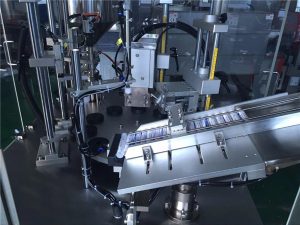 מכונת מילוי צינורות קוסמטיים איטום קולי