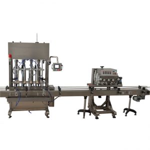 מכונת מילוי אלכוהול רפואית אוטומטית לבקבוק נוזלים אוטומטיים