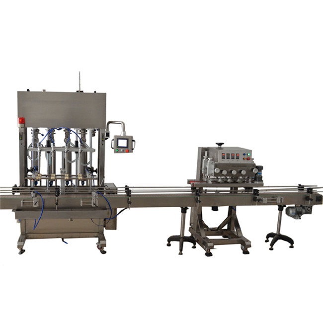 מכונת מילוי אלכוהול רפואית אוטומטית לבקבוק נוזלים אוטומטיים